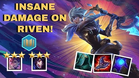 6 SORCS RIVEN does DAMAGE! | TFT 10.13 | Teamfight Tactics Galaxies