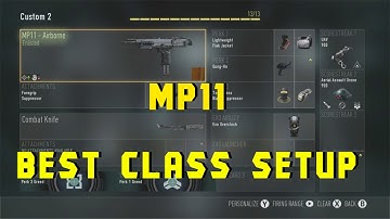 Call of Duty Advanced Warfare: MP11 Best Class Setup