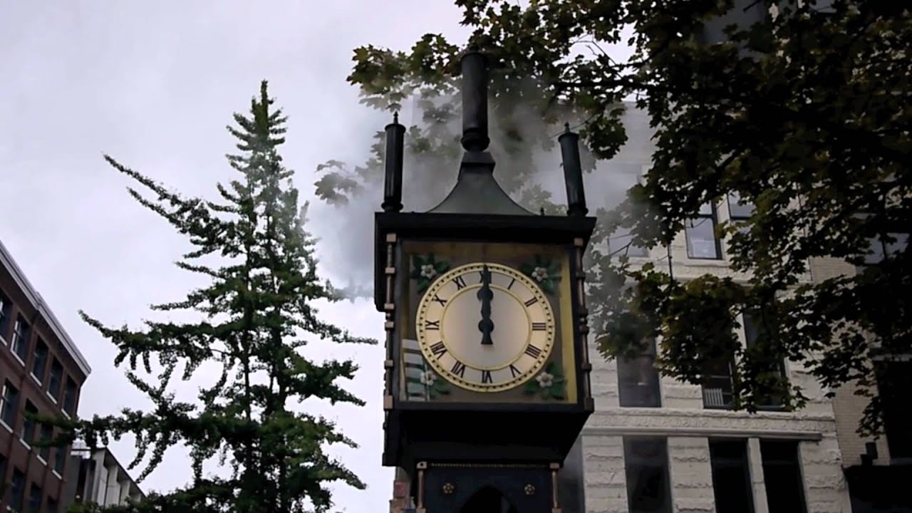 Vancouver Gastown Clock YouTube