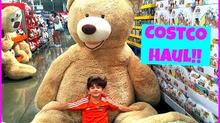 WORLD'S BIGGEST TEDDY BEAR!! // COSTCO HAUL!