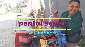 pentol sejati,yang dulu pernah viral pecipta kata"WAYAE- WAYAE