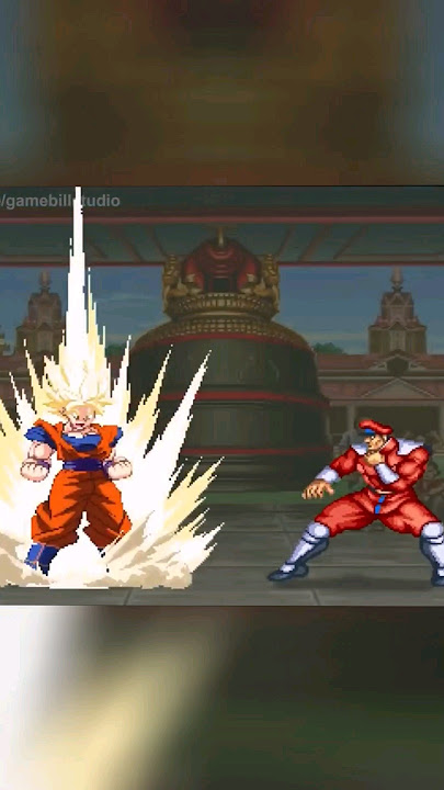 GOKU VS STREET FIGHTER , #SF2 #DBZ #GOKU #SF6