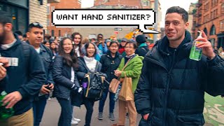 Solving The Hand Sanitizer Shortage In NYC ft. SNEAKO
New York City is in a state of emergency because of the coronavirus pandemic. Everything is sold out! So Im going to teach you how to make hand sanitizer, face masks and hazmat suits and give it to the people who need them.
Check out more @SNEAKO !!
Hand Sanitizer Tutorial: https://bit.ly/3cTCZcH
Face Mask Tutorial: https://bit.ly/2Q9UP1f
If you want to donate to the CDC: https://bit.ly/3b1wO4P
SUBSCRIBE FOR NEW EPISODES! ► https://bit.ly/3cyuNyf
INSTAGRAM FOR MORE CONTENT! ► http://www.instagram.com/erictabach
My mission is to solve small problems in BIG ways.
Got a small problem? Email me: ericsworld@kyra.com Solving The Hand Sanitizer Shortage In NYC ft. SNEAKO