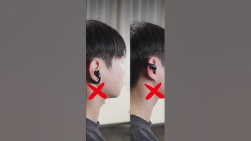 How to wear the PearlClip Pro properly?😆#soundpeats #wearing #earbudswireless #headphones #tech #fyp