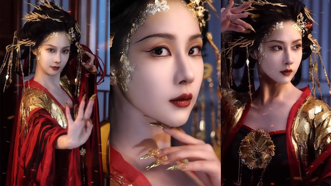 我与你的新娘谁美？多少女子痴心错付~#永夜星河#镜妖#仿妆#妆前妆后#美妆模范生#makeup #是初九啊