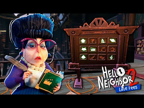 Видео: НЕ ШУМИ В БИБЛИОТЕКЕ! Прохождение ДОПОЛНЕНИЯ Hello Neighbor 2 Late Fees DLC