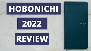 Hobonichi 2022 Review and Set-up (Techo leather Weeks and Techo leather Cousin)