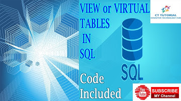 SQL VIEWS + Complex Queries, Cross Joins, Unions, and more! |¦| SQL Tutorial|SQL Virtual tables