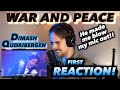 Dimash Qudaibergen - War And Peace (Live in Kiev) FIRST REACTION! (HE MADE ME BLOW MY MIC OUT!!!)