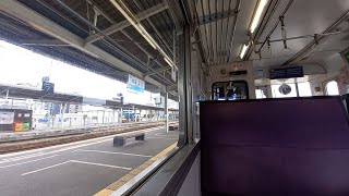 予讃線 JR四国7000系 機器更新車 7016 走行音 松山～北伊予