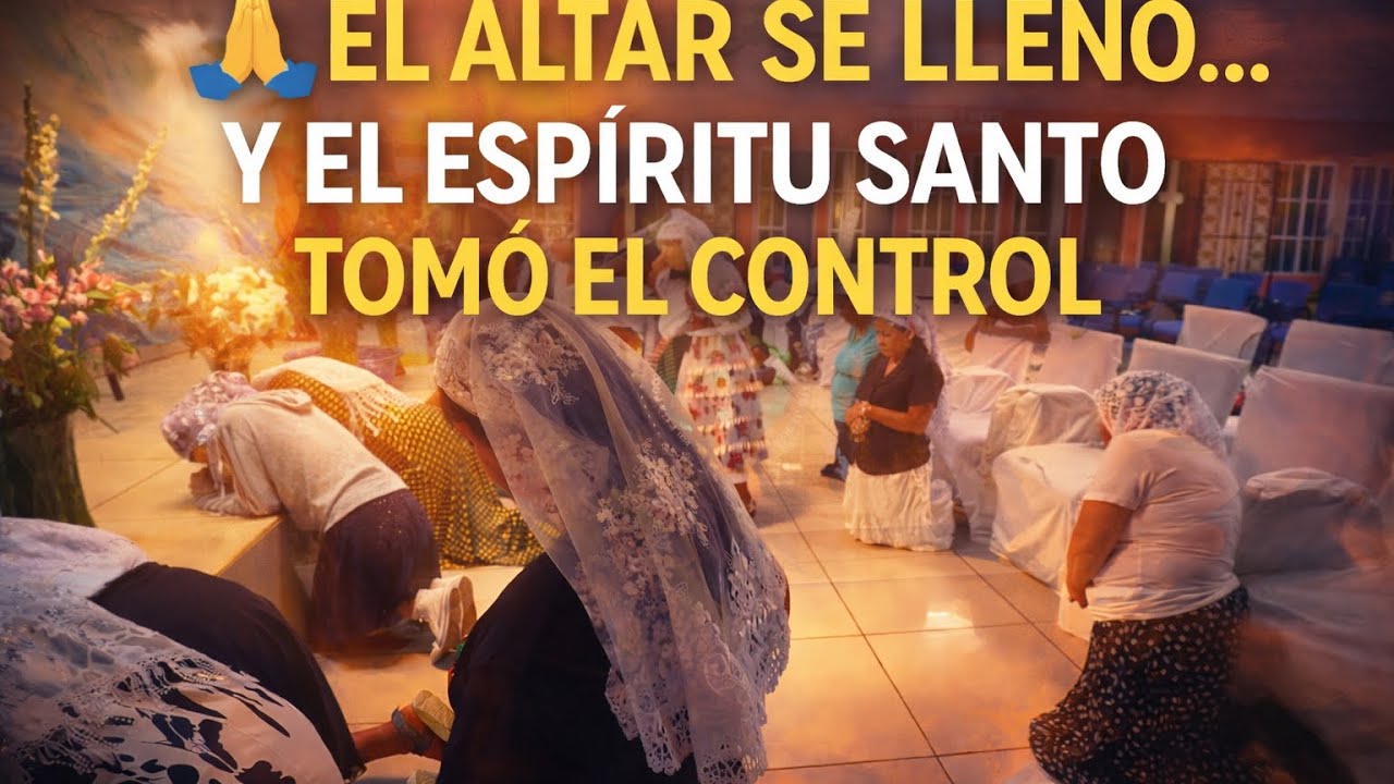 🕊️😭 LA PRESENCIA DE DIOS DESCENDIÓ Y HUBO ARREPENTIMIENTO🔥🔥