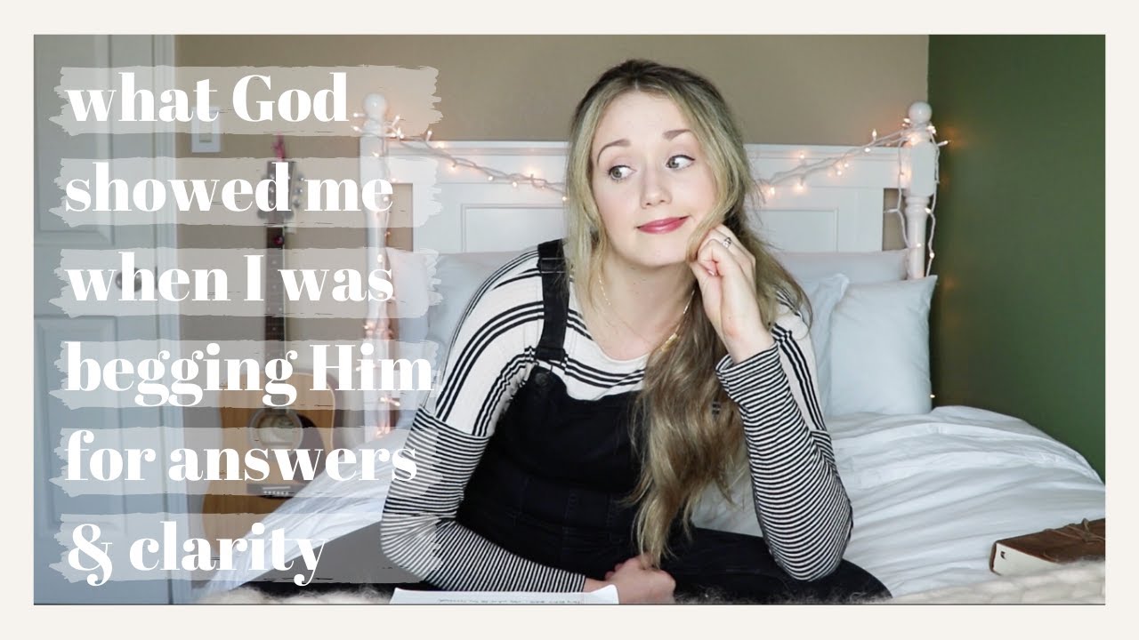 Просить у Бога ответов и ясности