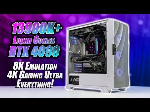The Most Powerful PC You Can Build Right Now! RTX 4090, i9 13900K 8K EMU, 4K Gaming, INSANE