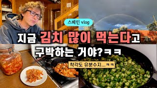 한국인인 나에게 김치 조금만 먹으라는 남편