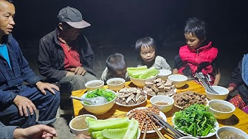 Thăm Vợ chồng anh Chứ 4 vợ 3 vợ đi du lịch đã xong đường vào nhà. Nguyễn Tất Thắng