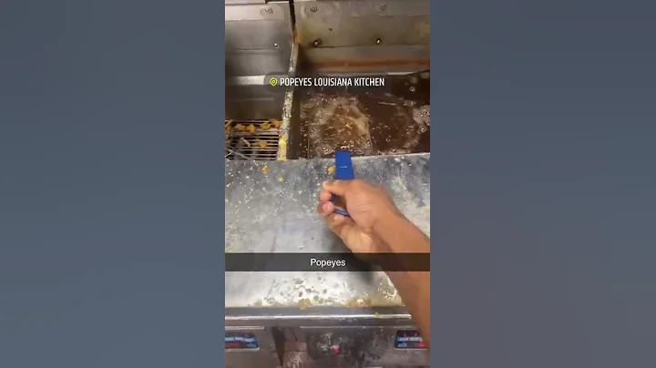 Guy puts ice into fryer at Popeye's fail - DayDayNews