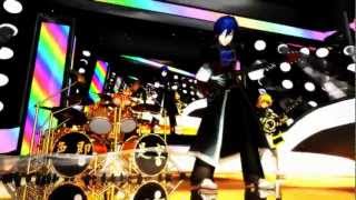 [Vocaloid MMD] Kaito ROCKS the Stage - LIVE [HD-1080p]