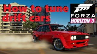 How to tune drift cars in Forza Horizon 3 screenshot 3