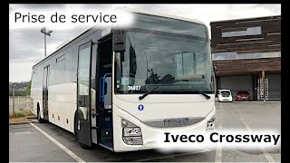 Prise de service en Iveco Crossway Pop