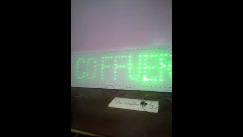 لوحة اشهارية مبرمجة