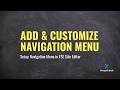 How to Add a Navigation Menu in WordPress FSE Site Editor