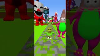 Gummy Shrek GigaBig | Minecraft BigWalk 🪖🧤#minecraft #shorts