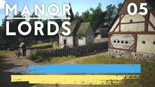 Огляд гри Manor Lords |Серія -5| Садиба та перший врожай. #manorlords #українською #games