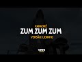 ZUM ZUM ZUM - Karaokê (Versão Forró: Lidinho)