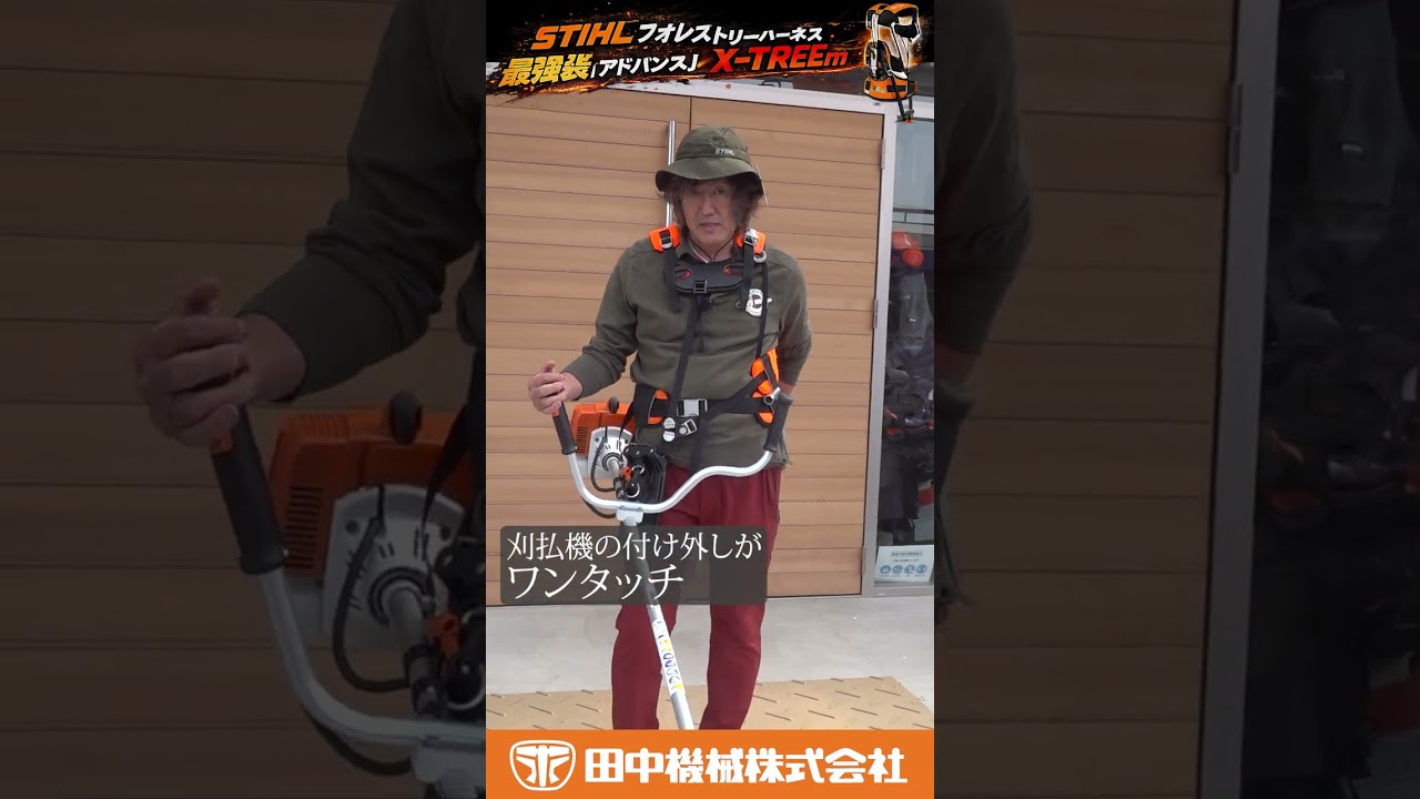 STIHL ADVANCE X-TREEm Forestry Harness - YouTube