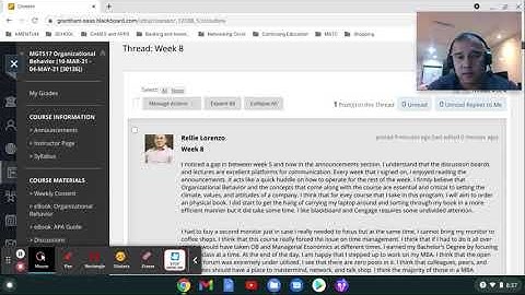 Week 8 Organizational Behavior