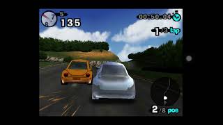 Beetle adventure racing! (N64 Delta app) single race with cheat mode on part 1 screenshot 2