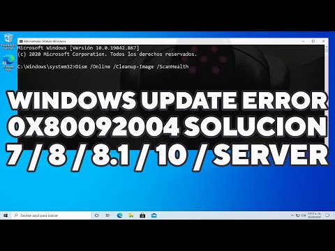 Windows Update Error 0x80092004 "Cannot find object or property"