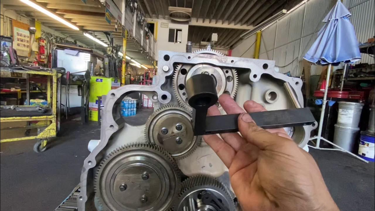 DD15 major overhaul, how to setup the gear train timing and what tools