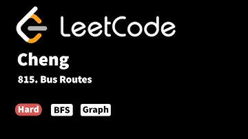 LeetCode 815. Bus Routes
