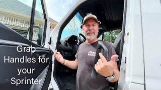 Grab handles for your Sprinter Van