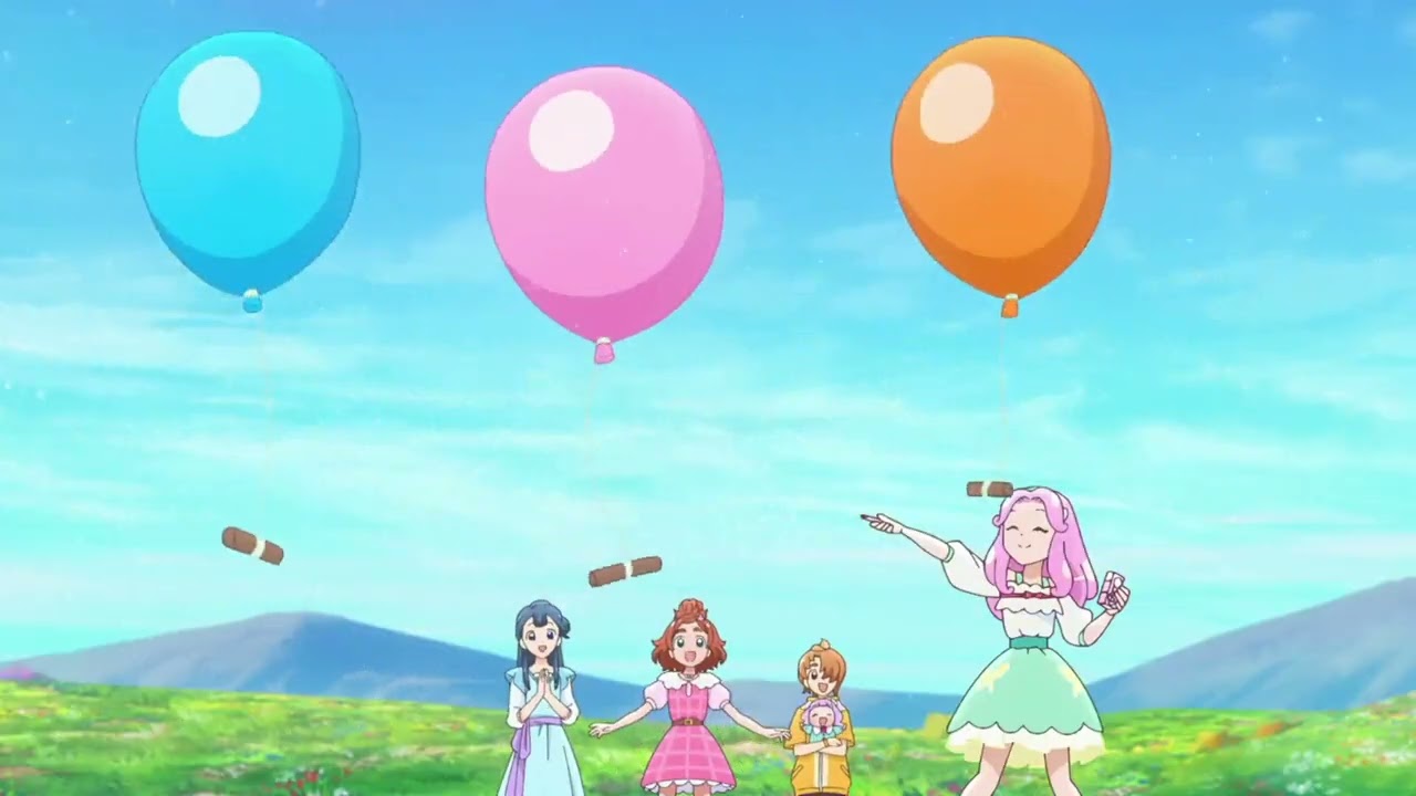 Precure All Stars F but it's only when Tsubasa/Cure Wing is on screen