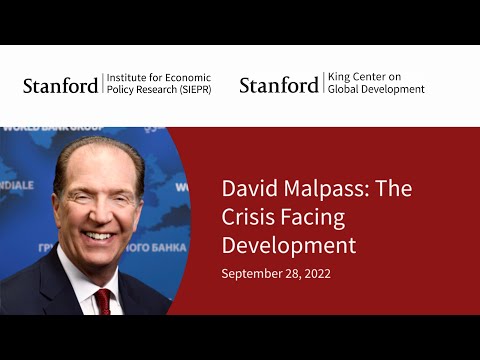 Associates Meeting with David Malpass, President of the World Bank Group Episode cover