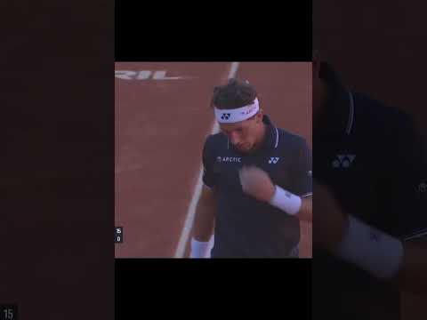 Casper Ruud, sacré coup de patte 🫡#shorts #shortsvideo #tennis