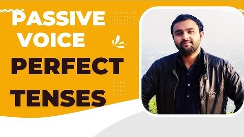 Passive Voice | Perfect Tenses Lec 11 #grammar #css #tenses #pms #essay #pma #english #passivevoice