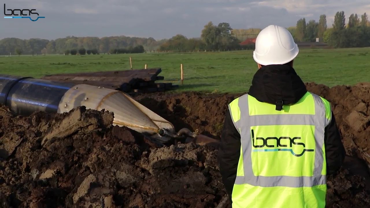 Spiegellassen aan HDPE-leiding in Leiden