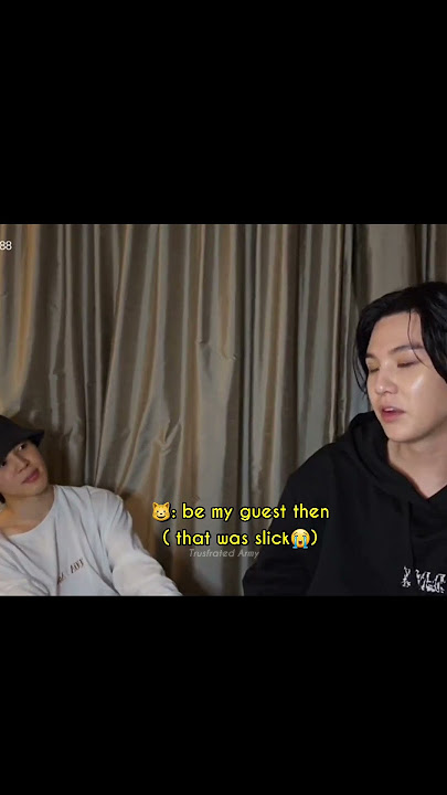 Yoongi asking jimin to perform tony montana together😭 #yoongi #jimin