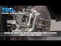 How to Replace Rear Passengers Side Caliper 2007-14 Ford Edge