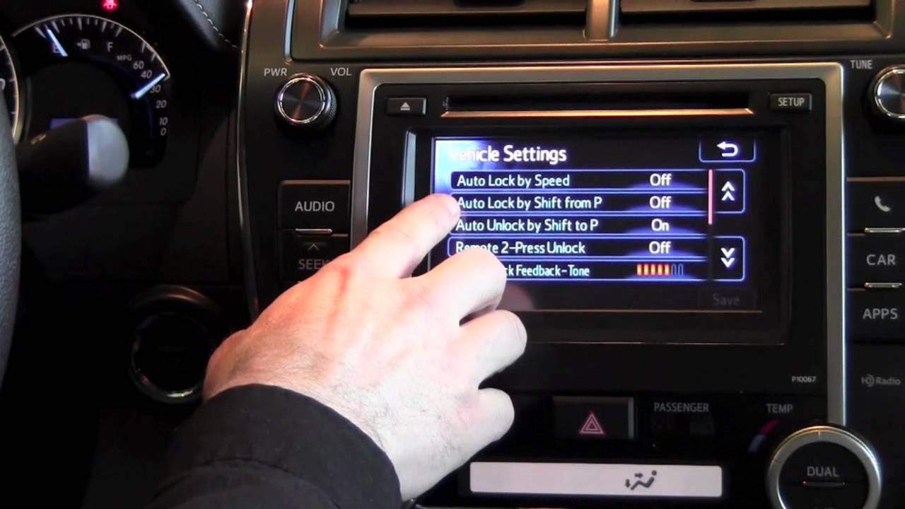 2012 | Toyota | Camry | Auto Locking Feature | How To By Toyota City