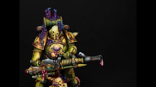 Relax Miniature Painting, Deathguard.
