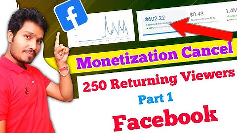🔥Facebook Page Monetization Cancel ho jayenge | Minimum of 250 weekly returning viewers | Facebook