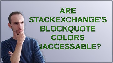 Ux: Are StackExchange