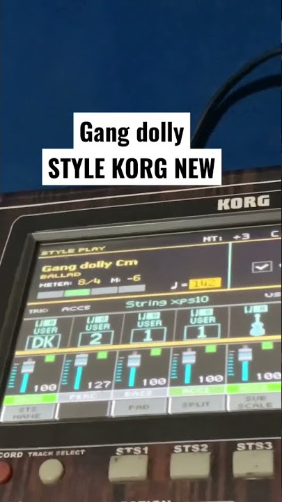 GANG DOLLY STYLE KORG GRATIS || KORG PA SERIES #stylegratis #style