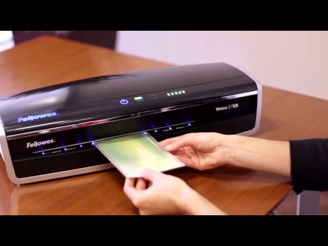 Fellowes Venus 2 125 Laminator Youtube