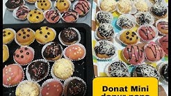 DONAT MINI,BELANJA BAHAN-+45RB JADI -+50 BUAH DONAT MINI - Durasi: 9.02. 