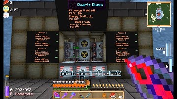 FTB Unleashed S01E56 - Adv. Power Management Reactor Control, Fail? Tree Farm & Coloured Clay!